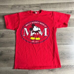 VTG‎ Mickey Mouse T Shirt Mens Med Disney Designs Walt Disney World Made in USA